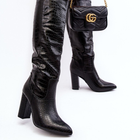 Жіночі чоботи Delul 41 Чорні (5905677993899) - зображення 3
