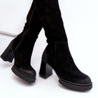 Жіночі чоботи Lemar Ceraxa 37 Чорні (5905677992113) - зображення 6