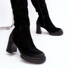 Жіночі чоботи Lemar Ceraxa 39 Чорні (5905677992137) - зображення 7