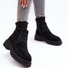 Жіночі черевики низькі Apolosi 40 Чорні (5905677943696) - зображення 2