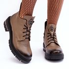 Жіночі черевики низькі Lemar Charline 39 Бежеві (5905677929454) - зображення 6