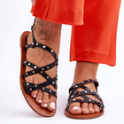 Жіночі сандалі Alemona 38 Чорні (5905677638370) - зображення 5