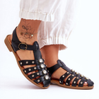 Sandały damskie rzymianki Ascot 37 Czarne (5905677421798) - obraz 6