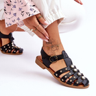 Жіночі сандалі Ascot 39 Чорні (5905677421811) - зображення 5