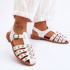 Жіночі сандалі Ascot 37 Білі (5905677421675) - зображення 4