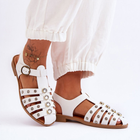 Жіночі сандалі Ascot 40 Білі (5905677421705) - зображення 5