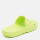 Klapki chłopięce basenowe Crocs Classic Crocs Slide K 206396-3UH-J1 32 Zielone (196265212439) - obraz 4