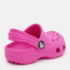 Дитячі крокси для дівчинки Crocs Classic Clog T 206990-6UB-C10 27-28 Рожеві (196265216048) - зображення 4