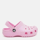 Дитячі крокси для дівчинки Crocs Classic Glitter Clog K 206993-6S0-C11 28-29 Рожеві (196265217113) - зображення 1