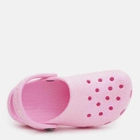 Дитячі крокси для дівчинки Crocs Classic Glitter Clog K 206993-6S0-C12 29-30 Рожеві (196265217120) - зображення 5