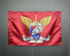 Прапор 25 ОВДБр ДШВ (Десантно-штурмові війська) ЗСУ 600х900 мм