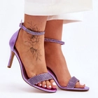 Жіночі босоніжки Perfecto 38 Фіолетові (5905677135176) - зображення 3