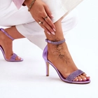 Жіночі босоніжки Perfecto 38 Фіолетові (5905677135176) - зображення 7