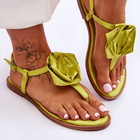 Жіночі сандалі Carisma 37 Лаймове (5905677119817) - зображення 4