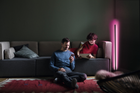 Lampa podłogowa Ledvance smart Wi-Fi floor corner RGB TW 12W czarna (4058075665880) - obraz 9