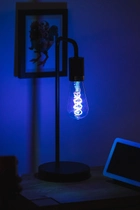 Lampa LED Ledvance smart+ Wi-Fi Filament ST64 RGBW 4,5W E27 Dim (4058075609914) - obraz 8