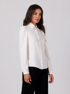 Koszula damska elegancka BeWear B277 L Kremowa (5905563719480) - obraz 3