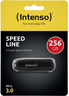 Pendrive Intenso Speed Line 256GB USB 3.0 Black (4034303022090) - obraz 3