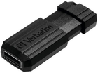 Pendrive Verbatim Storen Go PinStripe 8GB USB 2.0 Black (23942490623) - obraz 3