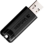 Pendrive Verbatim Storen Go PinStripe 256GB USB 3.0 Black (23942493204) - obraz 1