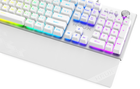 Клавіатура дротова Krux Frost RGB Сріблясто-біла (KRX0133) - зображення 2