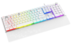 Клавіатура дротова Krux Frost RGB Сріблясто-біла (KRX0133) - зображення 4