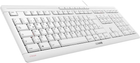 Клавіатура дротова Cherry STREAM JK-8500 USB DEU White (JK-8500DE-0) - зображення 2