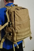Рюкзак армейский, штурмовой, объем 40 л. Койот - изображение 6