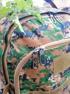 Рюкзак Тактический, Армейский с Usb портом, объем 30 л. цвет зеленый Пиксель - изображение 7
