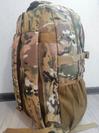 Рюкзак тактический, армейский рюкзак 45 литров, цвет Мультикам - изображение 3