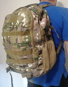 Рюкзак армійський, тактичний з Usb портом, об'єм 30 л., колір Мультикам - зображення 7