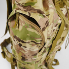 Рюкзак Тактичний, Армійський, каркасний, посилений чохол від дощу, об'єм 80 л., Мультикам - зображення 7