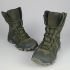 Кожаные берцы Oksy Tactical демисезонные ботинки Olive размер 42 - изображение 4