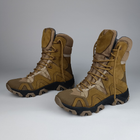 Зимові шкіряні берці Oksy Tactical на мембрані GORE-TEX черевики Coyote розмір 44 - зображення 4