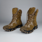 Зимние кожаные берцы Oksy Tactical на мембране GORE-TEX ботинки Coyote размер 43 - изображение 1