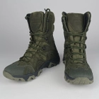 Шкіряні берці Oksy Tactical демісезонні черевикі Olive розмір 40 - зображення 1