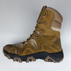 Зимние кожаные берцы Oksy Tactical на мембране GORE-TEX ботинки Coyote размер 45 - изображение 6
