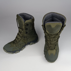 Зимові шкіряні берці Oksy Tactical на мембрані GORE-TEX черевики Olive розмір 40 - зображення 9
