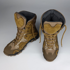 Зимові шкіряні берці Oksy Tactical на мембрані GORE-TEX черевики Coyote розмір 46 - зображення 8
