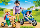 Ігровий набір Playmobil City Life Мама з дітьми 17 шт (4008789702845) - зображення 3