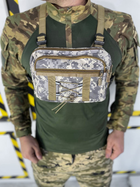 Тактична сумка нагрудна Tactical Bag Піксель - изображение 1