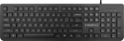 Клавіатура дротова Rebeltec USB Spiro повнорозмірна Чорна (RBLKLA00041) - зображення 2