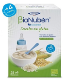 Bezglutenowa kaszka dla dzieci BioNuben Ecocereal Gluten Free Cereal 500 g (8437019318130)