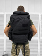 Рюкзак тактичний Assault Backpack Black 45л - изображение 2