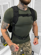 Рюкзак тактичний Assault Backpack Black 45л - изображение 7