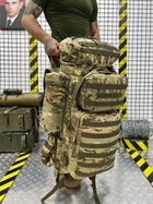 Тактичний рюкзак Backpack Tactical Multicam Elite 80 л - изображение 4