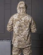Мужской демисезонный костюм Softshell с Липучками под Шевроны пиксель Куртка и брюки M - изображение 6