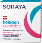 Krem do twarzy Soraya Kolagen i Ceramidy odżywczy regenerujący 50 ml (5901045063133) - obraz 1