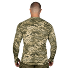 Лонгслів чоловічий тактичний еластичний футболка з довгим рукавом для силових структур Піксель (7249), XXL (OPT-9561) - зображення 3