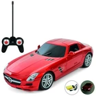 Машинка на радиоуправлении Mercedes-Benz SLS с подсветкой фар (AR-2324) масштаб 1:24